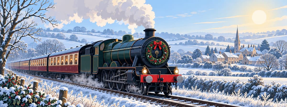 THE POLAR EXPRESS™ Train Ride: Telford Steam Railway 2026 | Spotatrain