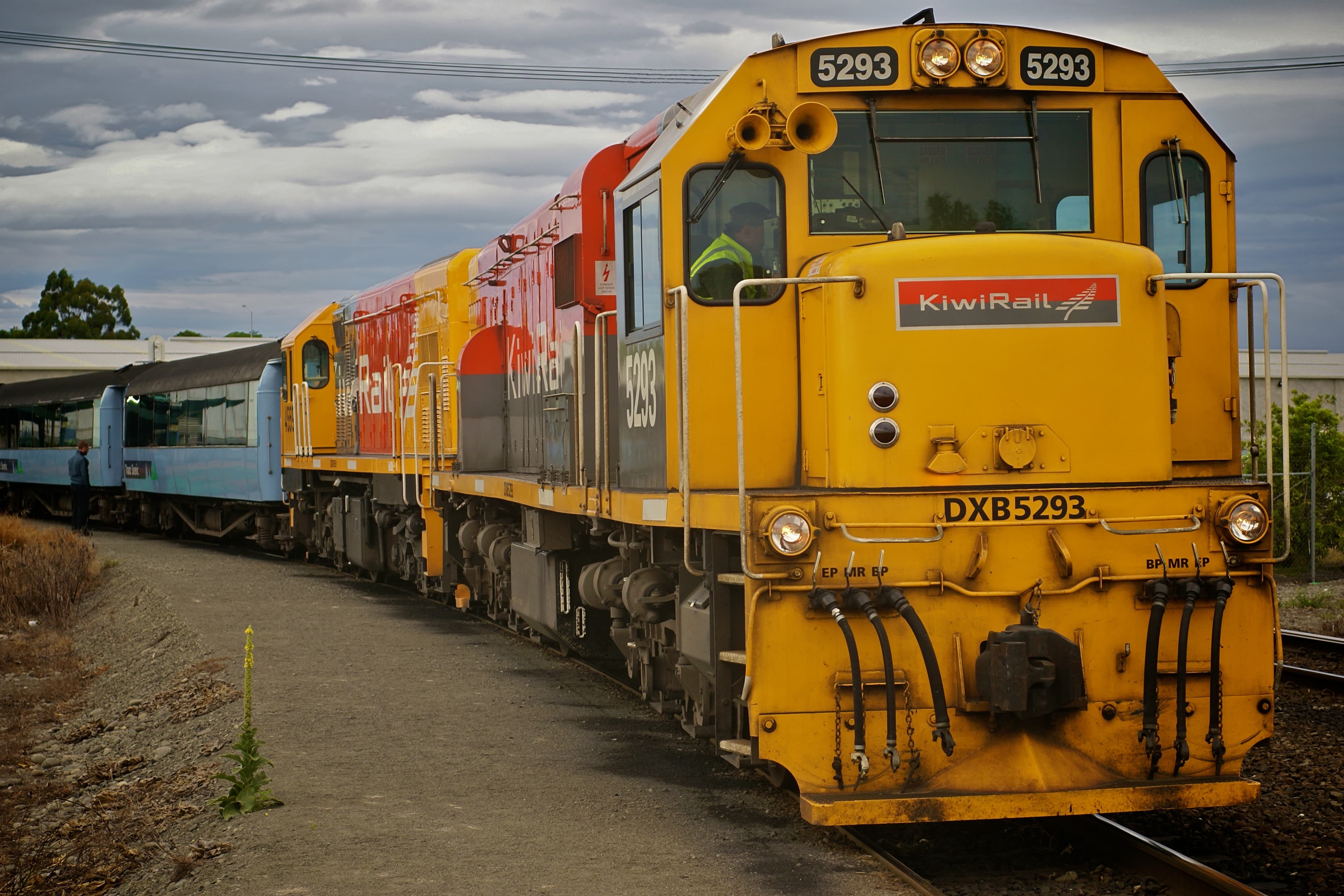 The TranzAlpine train