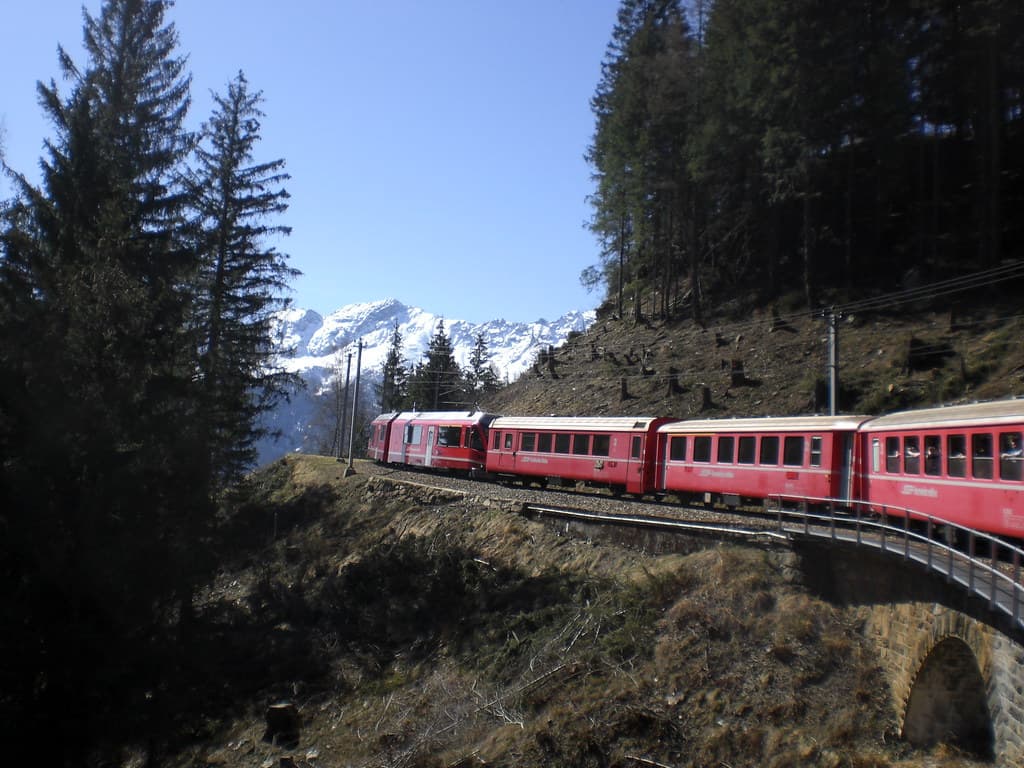 Bernina Express views
