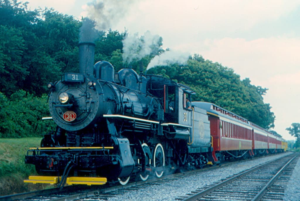 Strasburg Rail Road - Locomotive 31 and Train