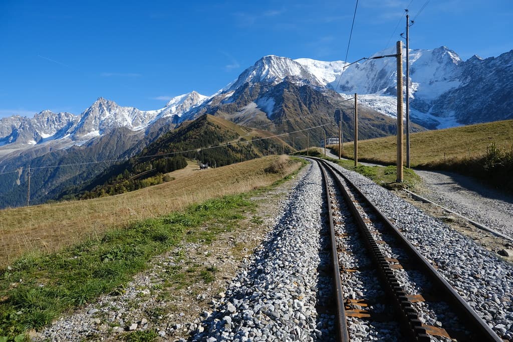 Rail du Tramway du Mont Blanc @ Saint-Gervais-les-Bains