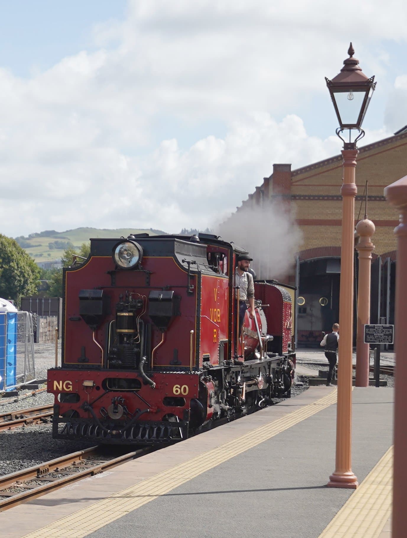 Entering Aberystwyth