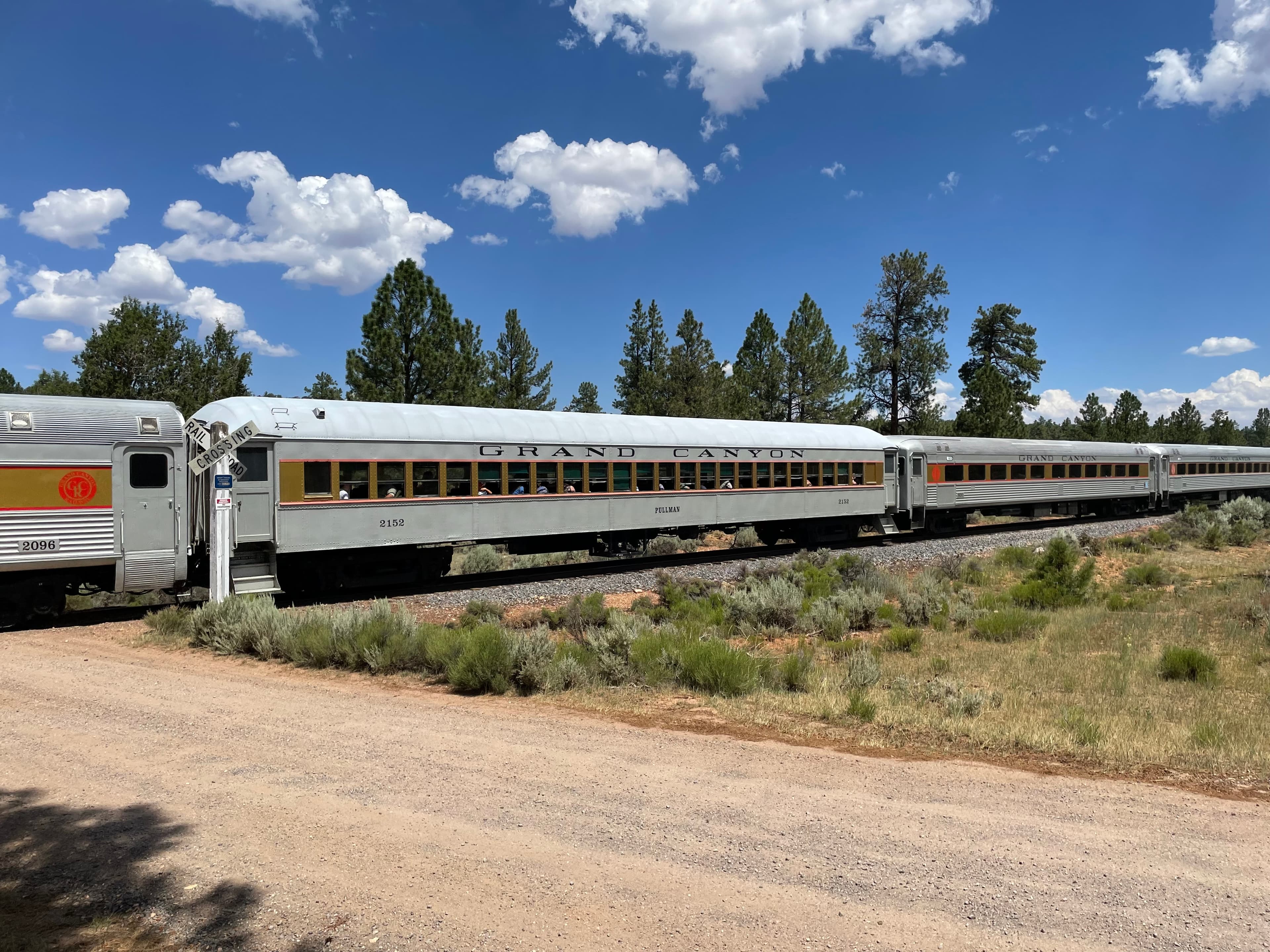 Grand Canyon Railway near Red Butte