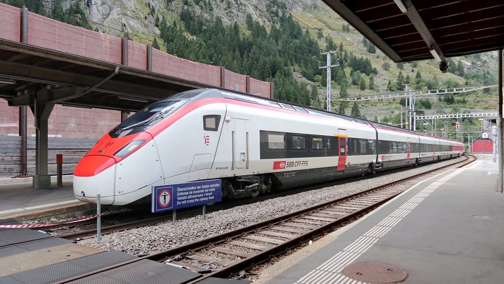 Göschenen SBB - Gotthard Mountain Section