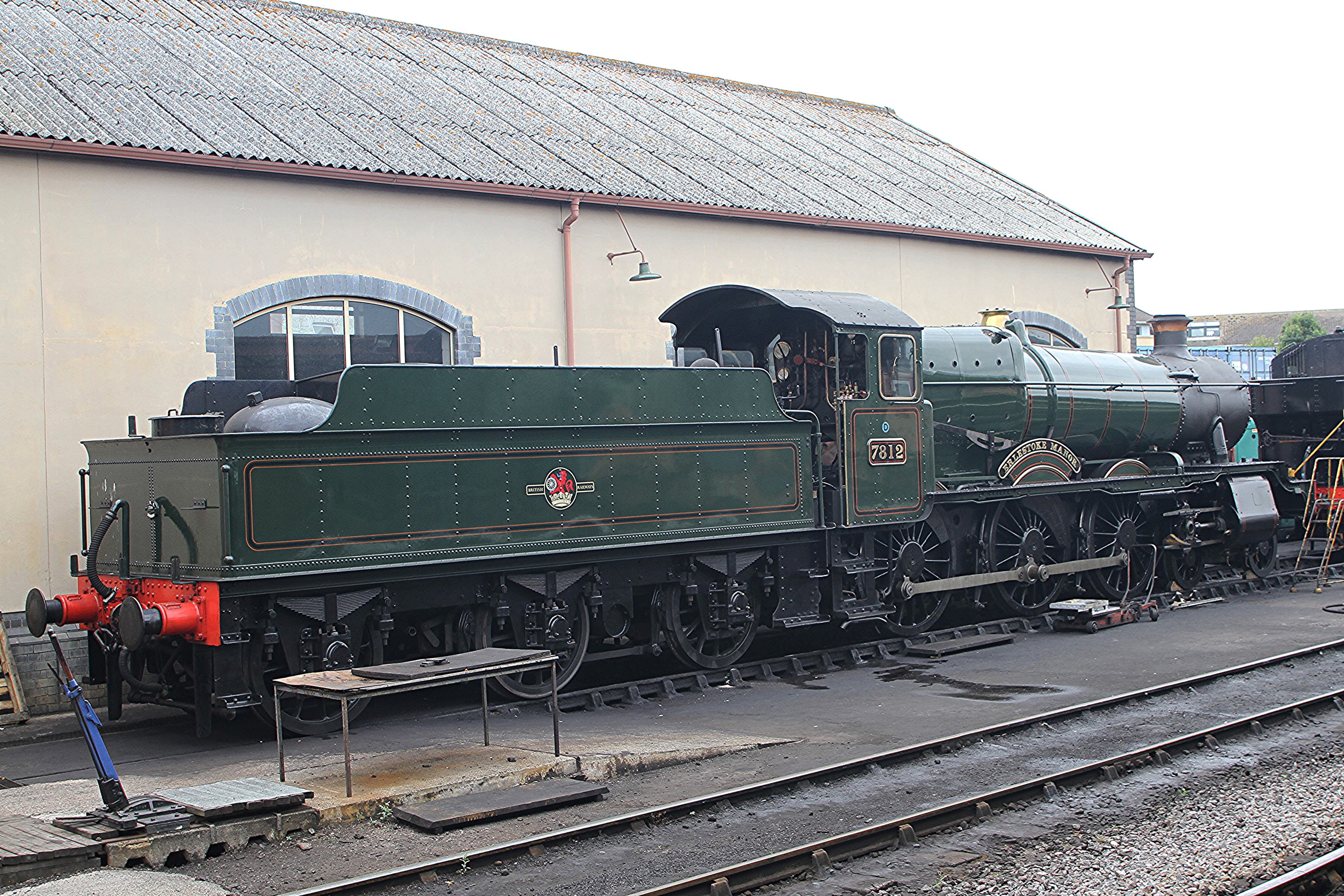Manor Class 7812 Erlestoke Manor Minehead West Somerset Railway 11-08-2024