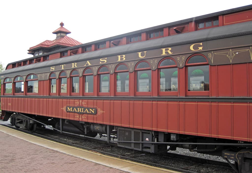 Strasburg Rail Road # 88 passenger car 1