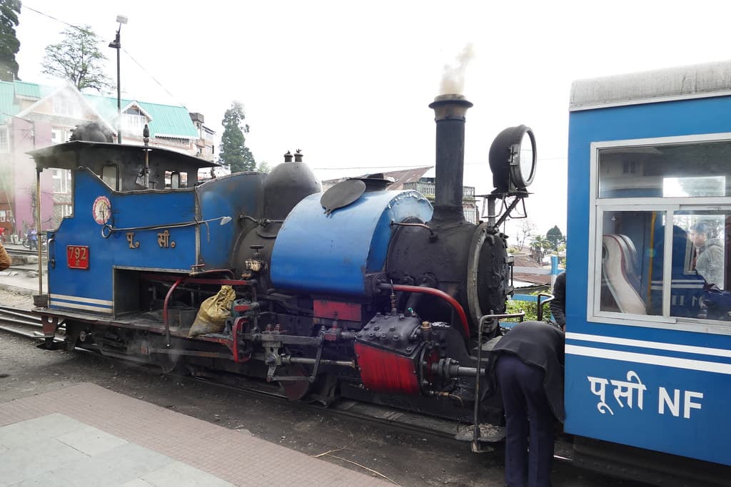 Steam Engine of Darjeeling Toy Train