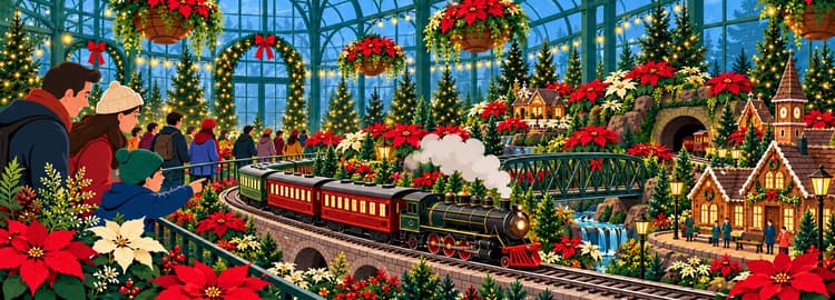 R Train Holiday Train Show®: New York Botanical Garden 2026 — Dates | Spotatrain