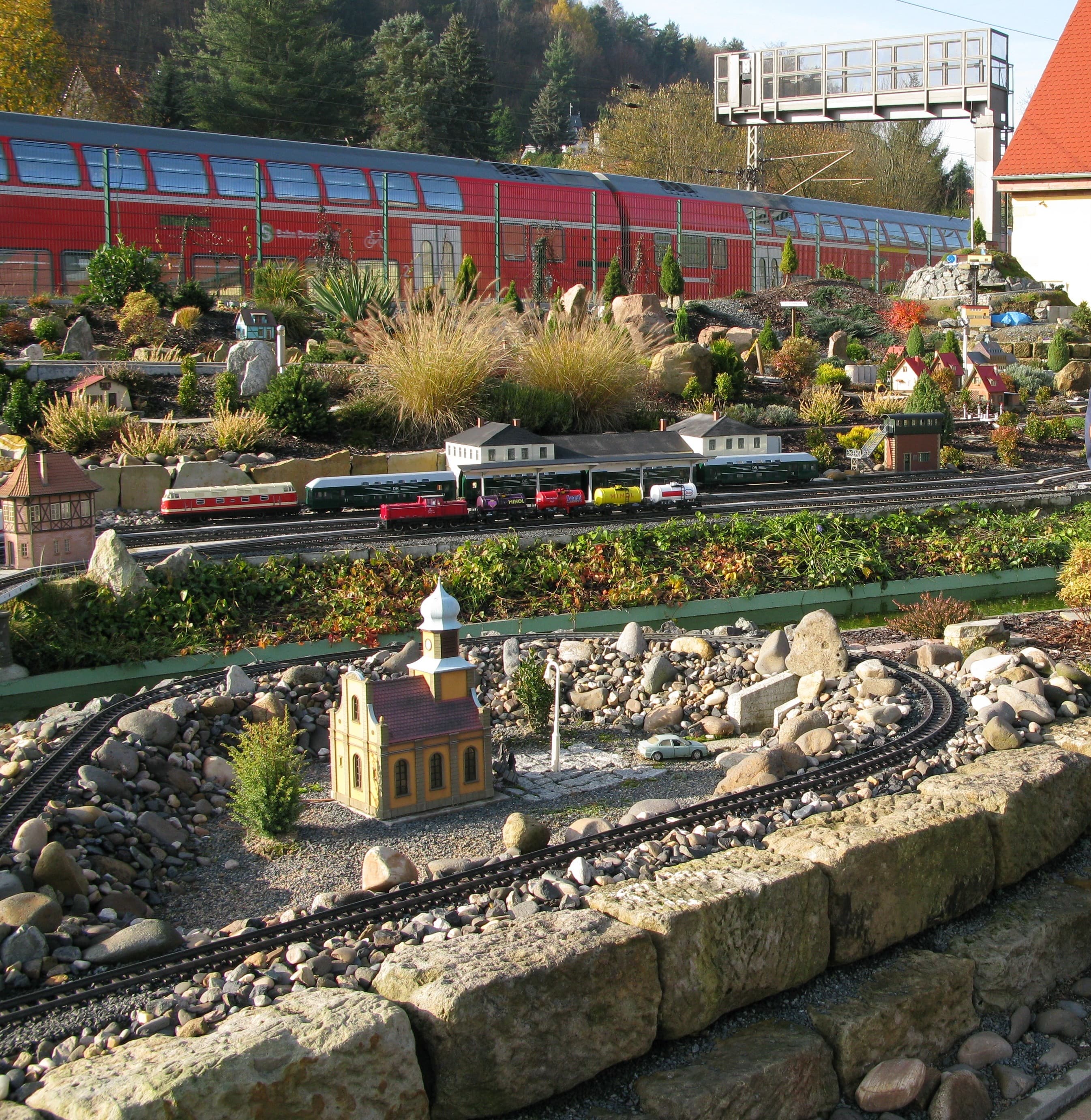 Eisenbahnwelten im Kurort Rathen