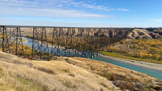 Lethbridge Viaduct Lookout (High Level Bridge)