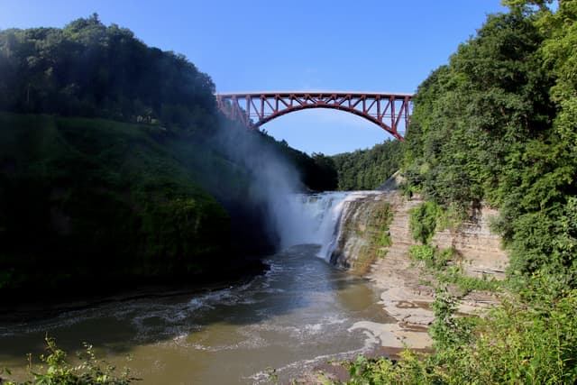 Genesee Arch Bridge, Letchworth State Park