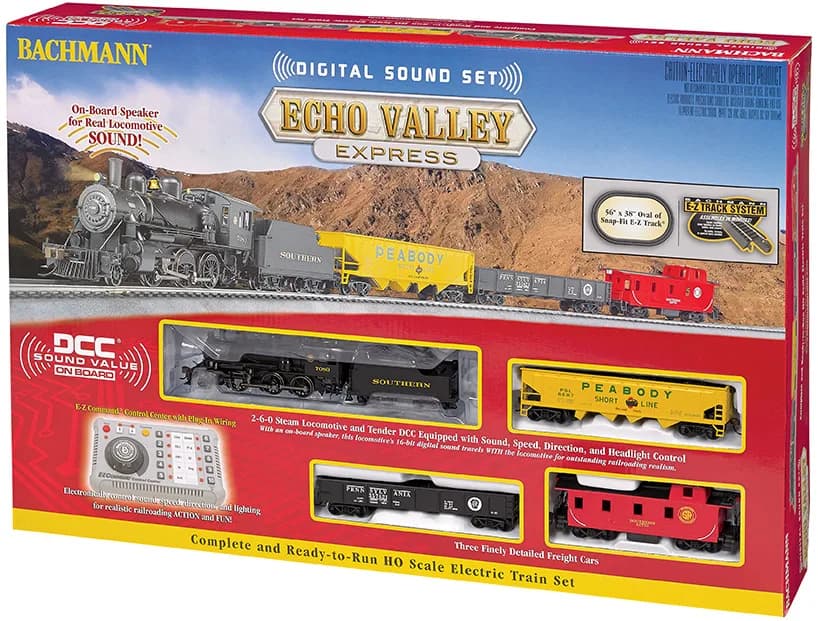 Bachmann Echo Valley Express HO DCC sound train set box