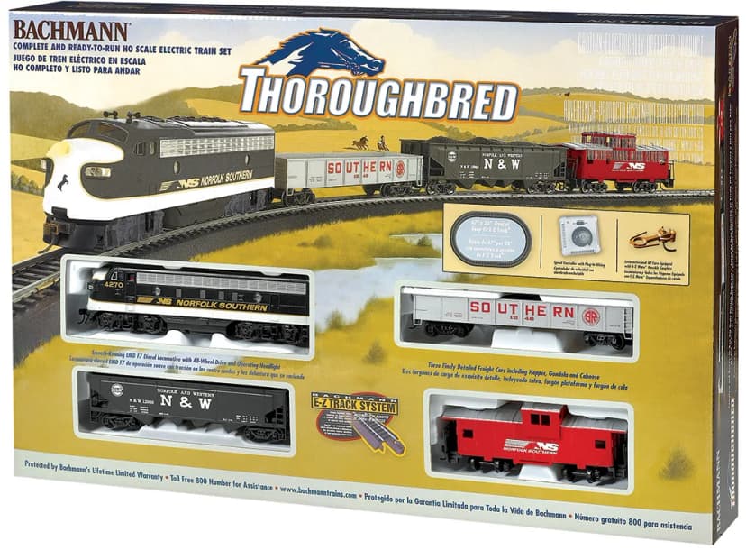 Bachmann Thoroughbred HO train set box