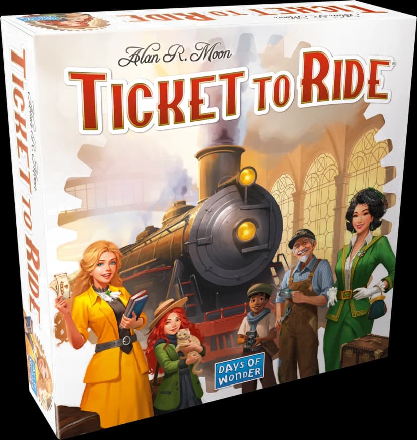 Ticket to Ride board game box