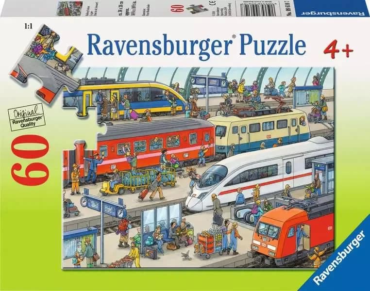 Ravensburger Railway Station 60-piece puzzle box