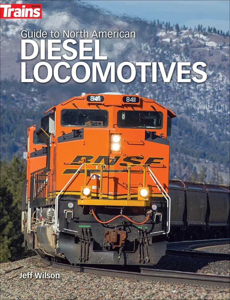 Cover of Guide to North American Diesel Locomotives by Jeff Wilson
