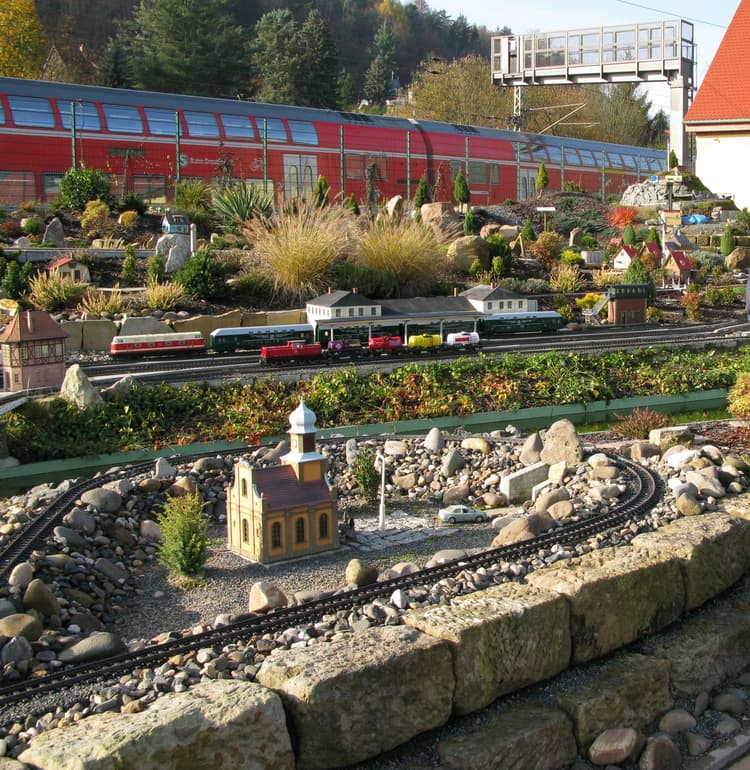 Eisenbahnwelten im Kurort Rathen